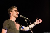 Sebastian Stiller bei den Schleswig-Holstein Poetry Slam Meisterschaft Halbfinale II 2017 Lübeck im Filmhaus